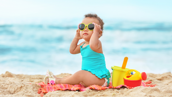 Bebés en la playa: consejos
