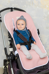 Colchoneta silla paseo rosa liso