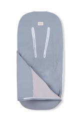 Saco silla de paseo UNIVERSAL con guata extraíble azul liso