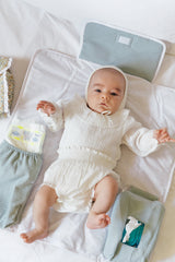 Cambiador Piqué azul