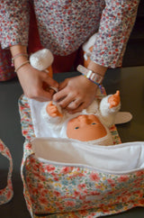 Bolso cambiador muñecas con pañal