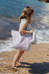 Bolsa de playa impermeable PEQUEÑA Gabriela asa Cristina