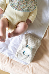 Cambiador piqué topo