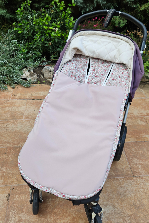 Saco silla de paseo UNIVERSAL con guata extraíble jimena TAPA IMPERMEABLE